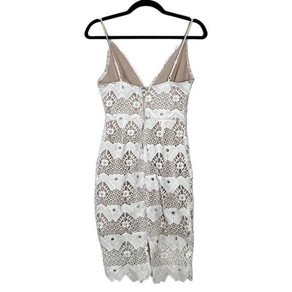 LULU’S Sway Away White Crochet Bridal Dress Sz S - Picture 3 of 6